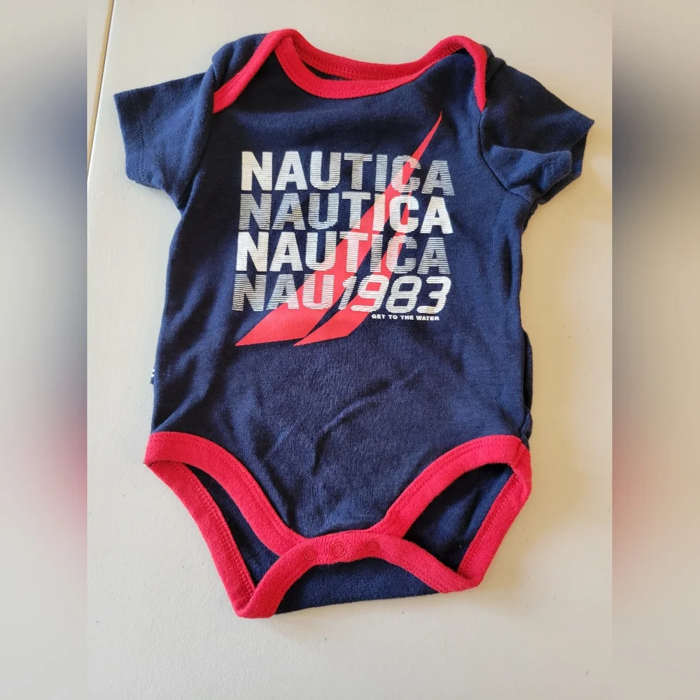 Nautica Onsie set Boys size 3-6